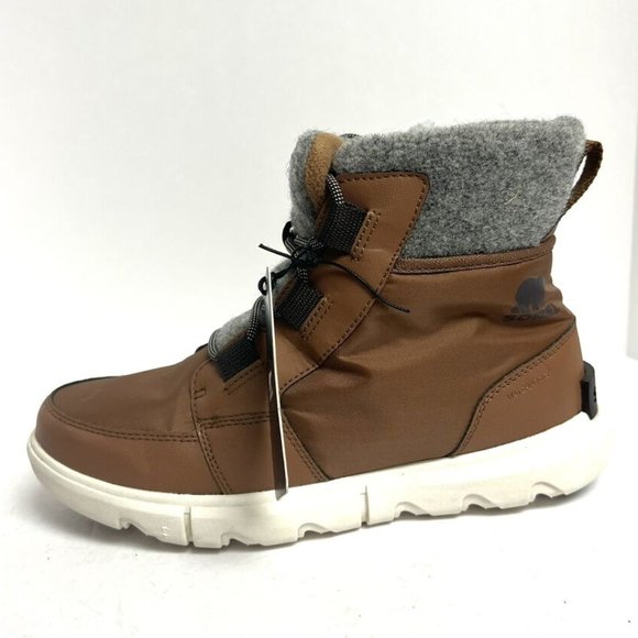 Sorel Women's Explorer II Carnival Felt Waterproof Boots Brown